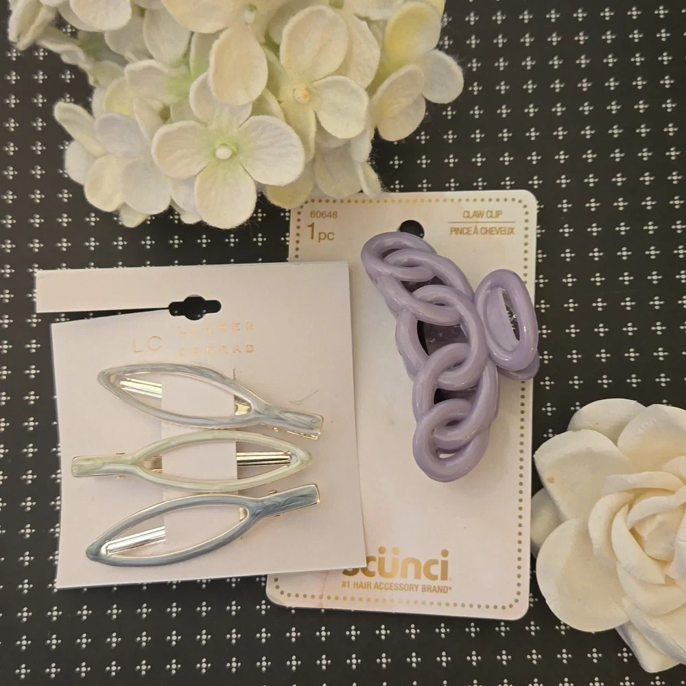Womens Hair Accessories - Clips, Headband, Barrettes, Hair Ties NWT